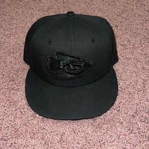 Black NFL Chiefs SnapBack